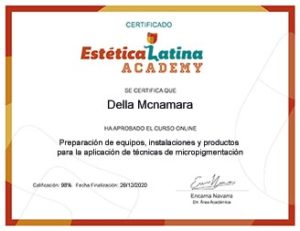 diploma curso dermografos y pigmentos para dermopigmentacion